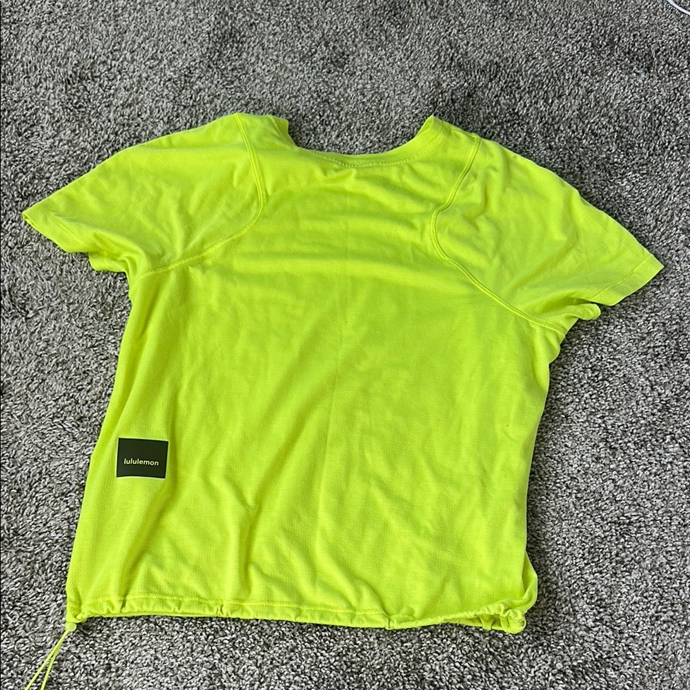lululemon athletica Women's Neon Yellow Top